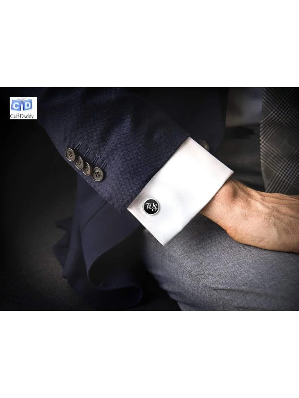 Unique Ribbed Tuxedo Cufflinks & Studs Set for Men - Formal Wedding & Business